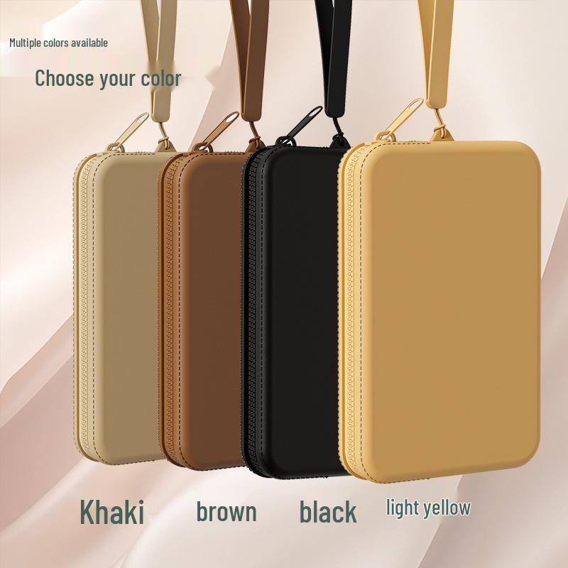 Large Capacity Silicone Toiletry and Travel Organizer Bag for Documents, Passport, and Makeup