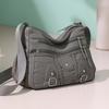Mehrschichtige Einzelschulter-Weichseiten-Hochwertige Crossbody-Tasche mit Exquisiter Textur
