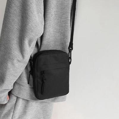 Borse a tracolla Messenger Tela casual Piccola tasca a tracolla con cerniera Semplice borsa a tracolla piccola