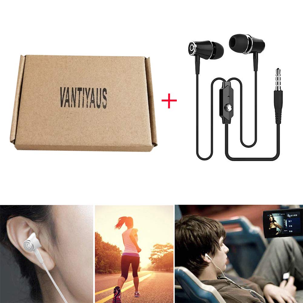 Kindle eReader, Kindle Fire Earbuds, Paperwhite Fire HD 8 HD 10, Smart Android Earphones, Earphones with Mic Phone in Ear Stereo Sound Music Headset