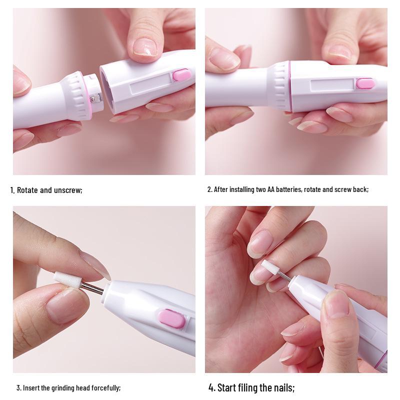 Portable Electric Nail Polisher & Skin Remover Pen