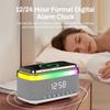 A911 Multi-Function Smart Speaker: Night Light, Digital Clock with Alarm, Wireless Charging, Bluetooth Speaker (S300).