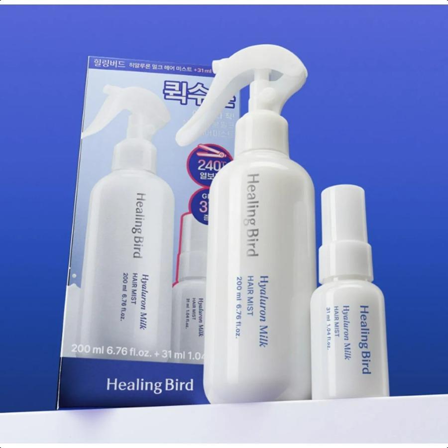 

Healingbird Hyaluron Milk Hair Mist 200ml Set (+Milk Mist 31ml) Default Title