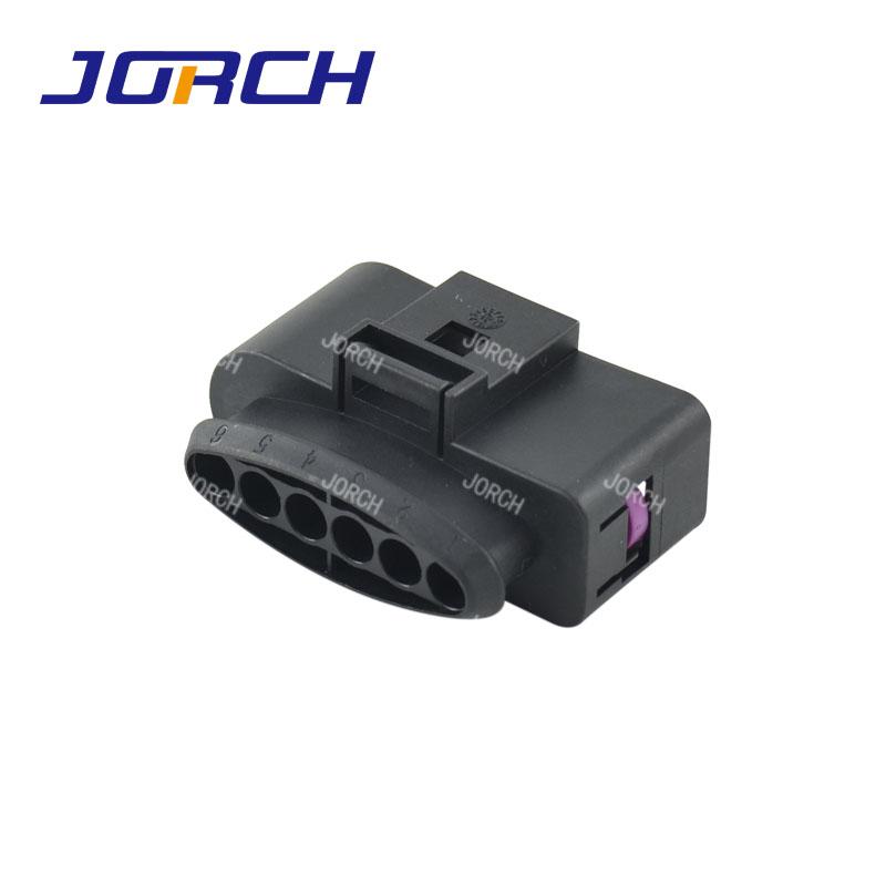 6 Pin Way Female Waterproof Auto Wire Harness Connector Adapter Car Fuel Injector Connector 1j0973726 DJ7065b-3.5-21