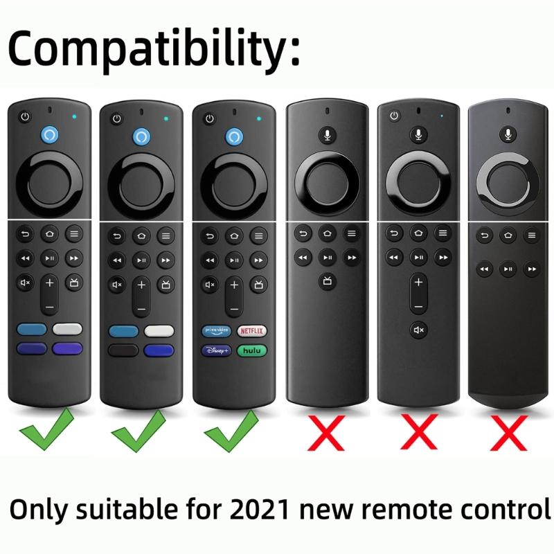 Custodia in Silicone per Telecomandi Fire TVStick 4K 2023 Cover Protettiva Scatola Antiscivolo Borsa Manicotto Antipolvere