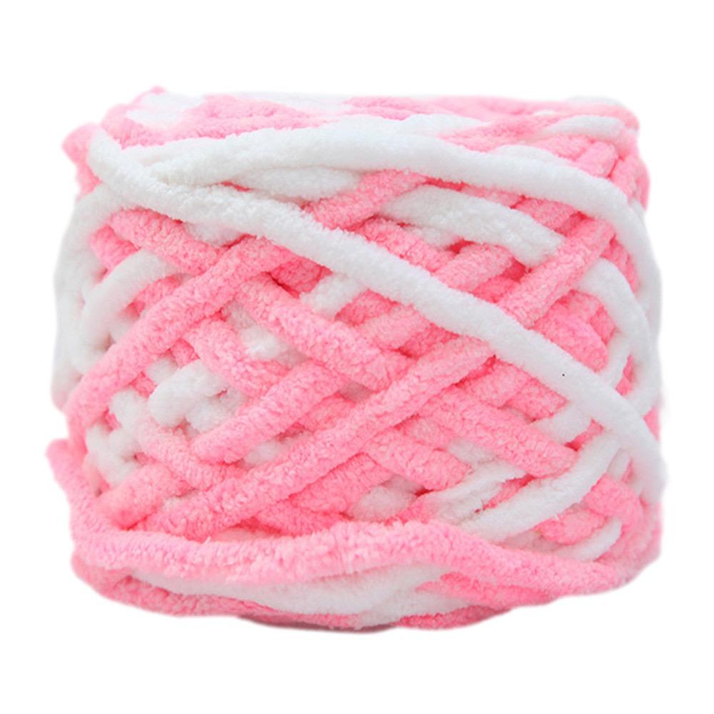 Strickwolle Häkelgarn 100g Geflochtenes Garn DIY Acrylgarn