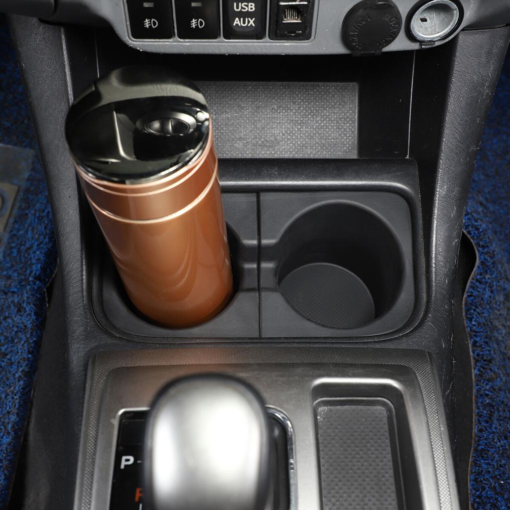 Black Center Console Cup Holder Ert For 2011-2015 Toyota Tacoma Right + Left
