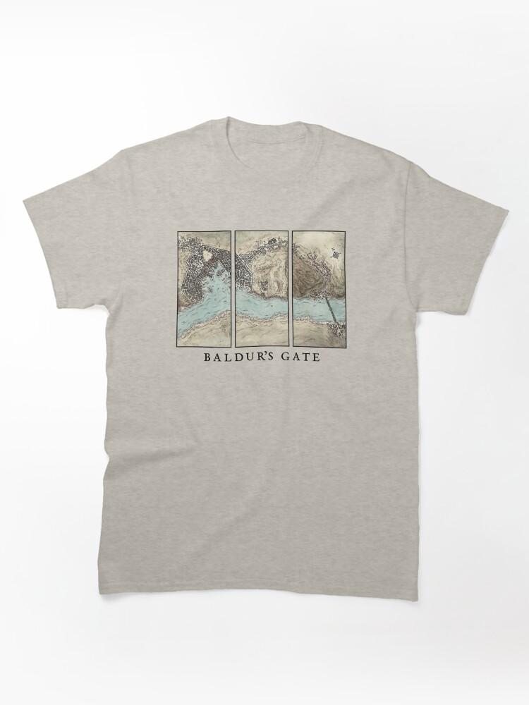 Baldur's Gate Map Classic T-Shirt
