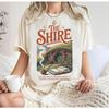 The Lord of The Rings Shire Fantasy Novel Enthusiast T-shirt Men's T-shirt Summer Pure Cotton Unisex Casual T-shirt