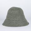 Womens Straw Sun Hat Woven Bucket Hat Fishing Hat Beach Hat Foldable Cap Solid Color Straw Beach Hat Summer