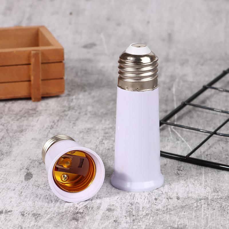 1Pc 65Mm 95Mm 120Mm E27 To E27 Extender Lamp Holder Base Bulb Extend Extension Socket Adapter Led Light Adapter Converter