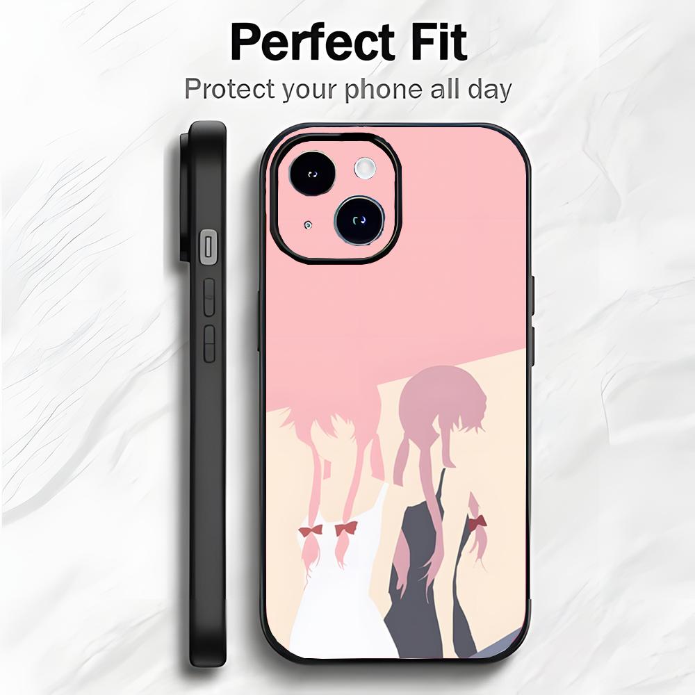 Dark Japanese Game Y-Yandere Simulator Phone Case Phone Case Soft Packaging Lightweight For iPhone17 16 15 14 13ProMax