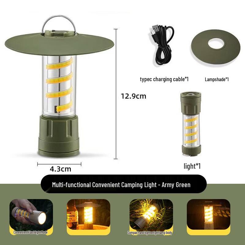 NuFeng Outdoor Camping Lantern & Flashlight