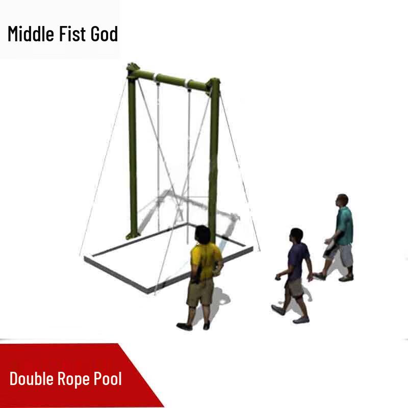 Zhong Quan Shen 600m Obstacle Course Training Equipment