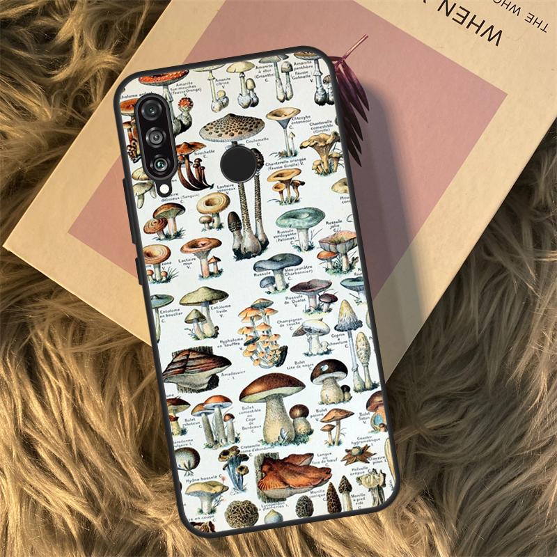Mushroom Forest For Huawei Nova 3i 7i 8i 11i 12i 9 10 SE Y60 Y61 Y70 Y72 Y73 Y90 Y91 P20 P30 P40 Lite Case