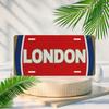 Decorative Personalized Aluminum License Plate London Decorative License PlatePersonalized Display Car License Plate