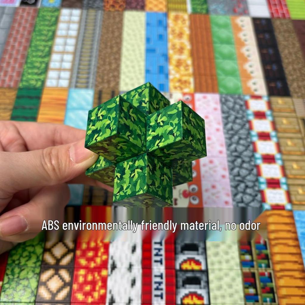 Magnetic Cube Game: High Attraction Educational Building Blocks
