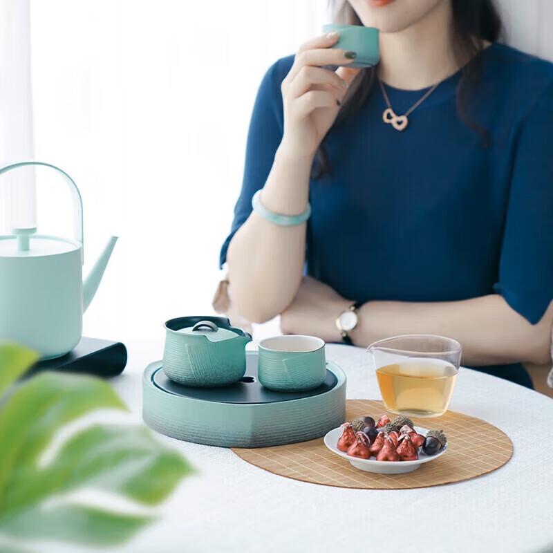 Wanqiantang Banana Guest Ceramic Travel Tea Set