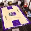 Sacramento Kings Basketball Court Design Rug Non-slip Rug Suitable for Living Room and Bedroom Sofas