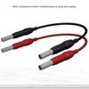 1000V Retractable 4mm Banana Plug for Multimeter Electrical Test Jumper Wire Banana To Banana Plug Test Leads Cable Line