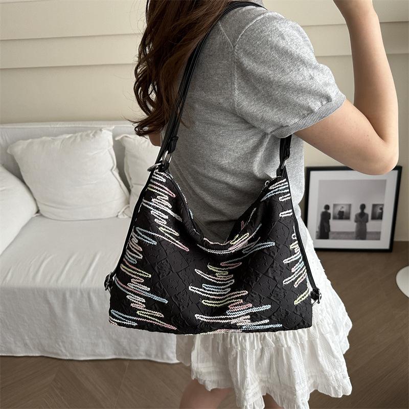 Schöne Persönlichkeit Ins Tasche Damen Neue Mode Sommer Einfach Nische Trendig Lässig Tragetasche Schultertasche