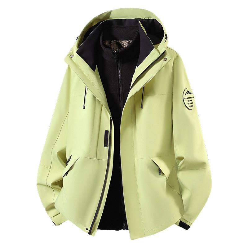 Wysokiej jakości wiatroszczelny, wodoodporny zestaw kurtek szturmowych 3 w 1 dla par