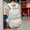 Schoolbag High-value Backpack Small Fresh and Sweet Printed Junior High School College Student Schoolbag Large Capacity Casual Versatile Backpack