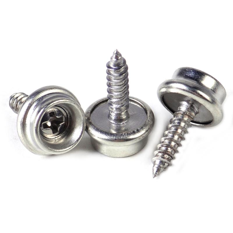 10 Sets Stainless Steel Tapping Snap Fastener Kit Tent Marine Yacht Boat Canvas Cover Tools Sockets Buttons Car Canopy Accessories