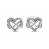 925 Sterling Silver Stud Earrings Women's 292667C01