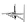 Outdoor Wall Mounting Bracket Wall Mounting Bracket Adjustable Outdoor Wall Mount HVAC Bracket Heavy Duty Split Bracket