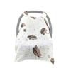 114 * 90cmCelsius 44.9 * 35.4in Baby Car Seat Cover Breathable Muslin Car Seat Canopy Nursing Cover for Infant Boys Girls