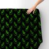 Royal Samt Stoff Polyester Zum Nähen - Motiv Grüner Gecko