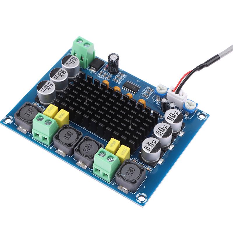 Chip Tpa3116 D2 Xh-M543 12V 24V 120W*2 Dual Channel Digital Power Audio Amplifier Board 120W X2 Tpa3116D2