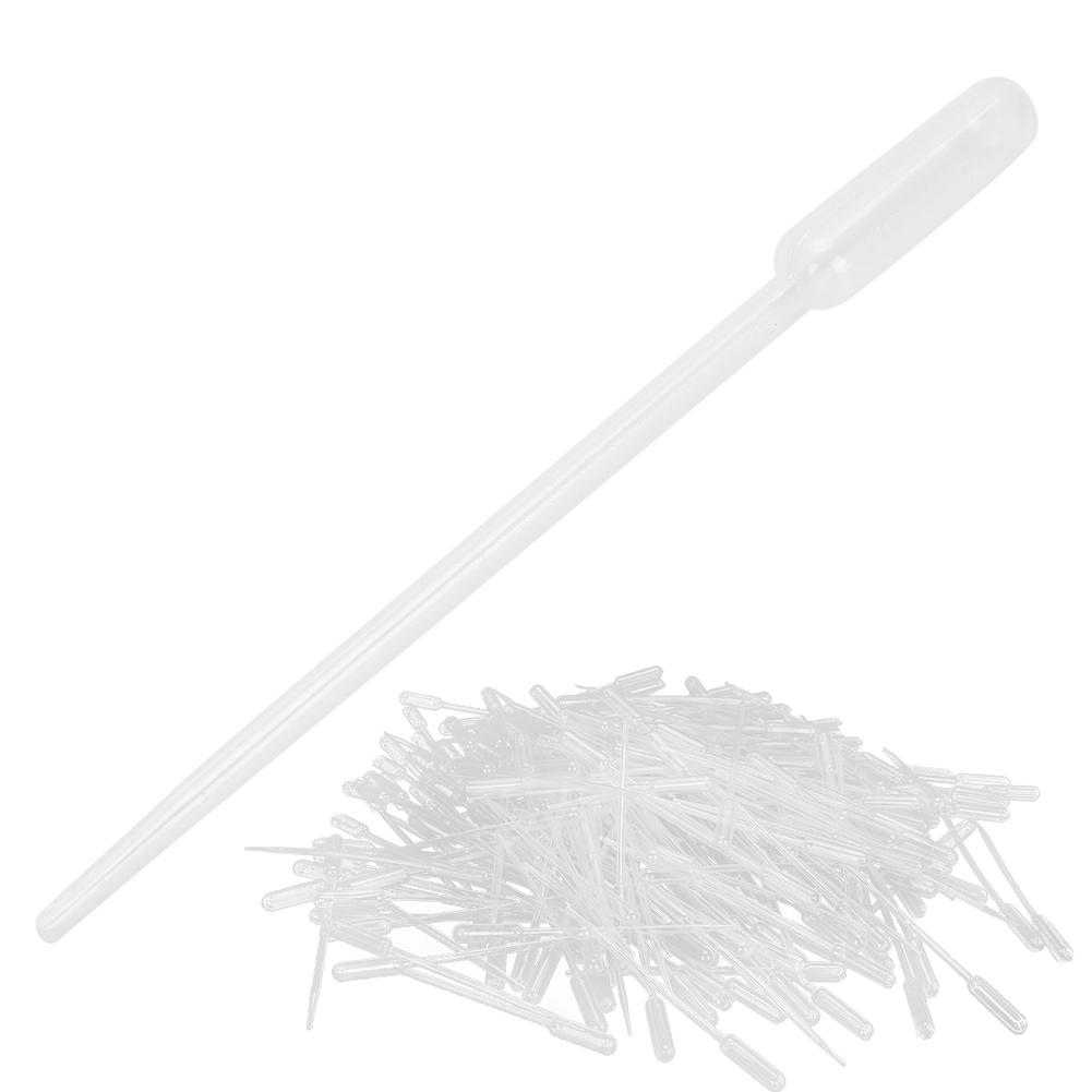 500pcs Disposable Plastic Transfer Pipettes Graduated Eye Dropper Makeup Packaging Tool