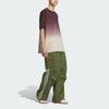 adidas Originals T Shirt Loose Fit Unisex Dark Umber Red JG1524