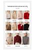 Women's High Neck Cashmere Knit Top - Soft, Fashionable, Skin-Friendly Long Sleeve Sweater
