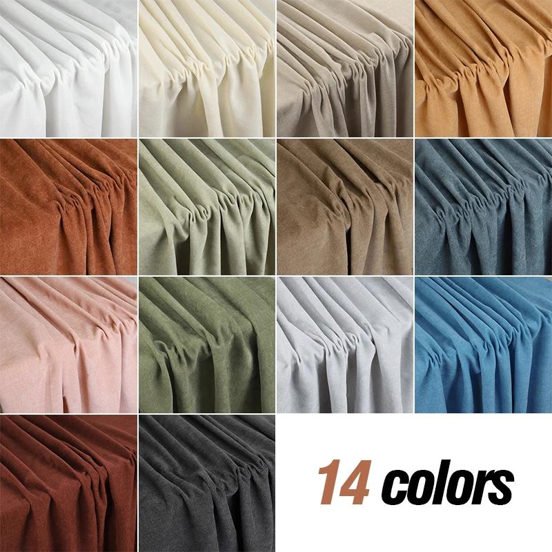 Premium Chenille Veluet Upholstery Fabric - 100x150cm Soft Textured Material for DIY Sofa Pillows, Bay Window Mats & Home Decor