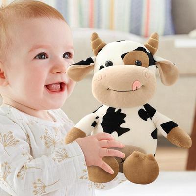 Creative Adorable Highland Cattle Plush Toy Huggable Running Cow Stuffed Animal Made with Premium Soft Soothing Companion