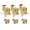 City Animal Zoo Farm MOC Building Block Pig Chicken Sheep Crocodiles Panda Dolphin Elephant Gorilla Fruit Eagle Bricks Toys A31