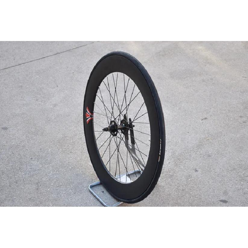 Fixed Gear Bike Wheelset, Aluminum Alloy, Fixie TRACK, Single Speed Bicycle Racing Wheel with 32H Bearing Hub, 70mm, 700C