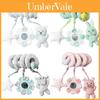 Plush Baby Animal Bed Mobile With Soft Toys For Infant And Toddler Comfort