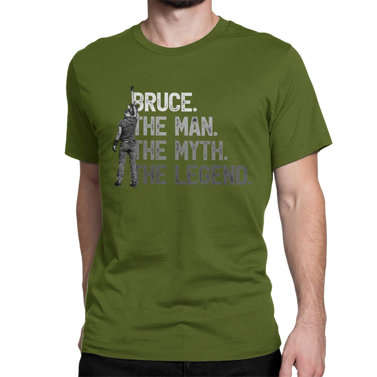 

Men Women T-Shirts Bruce The E Street Band Springsteen Thunder Road Novelty Cotton Tees Short Sleeve T Shirt Crew Neck Tops 4XL