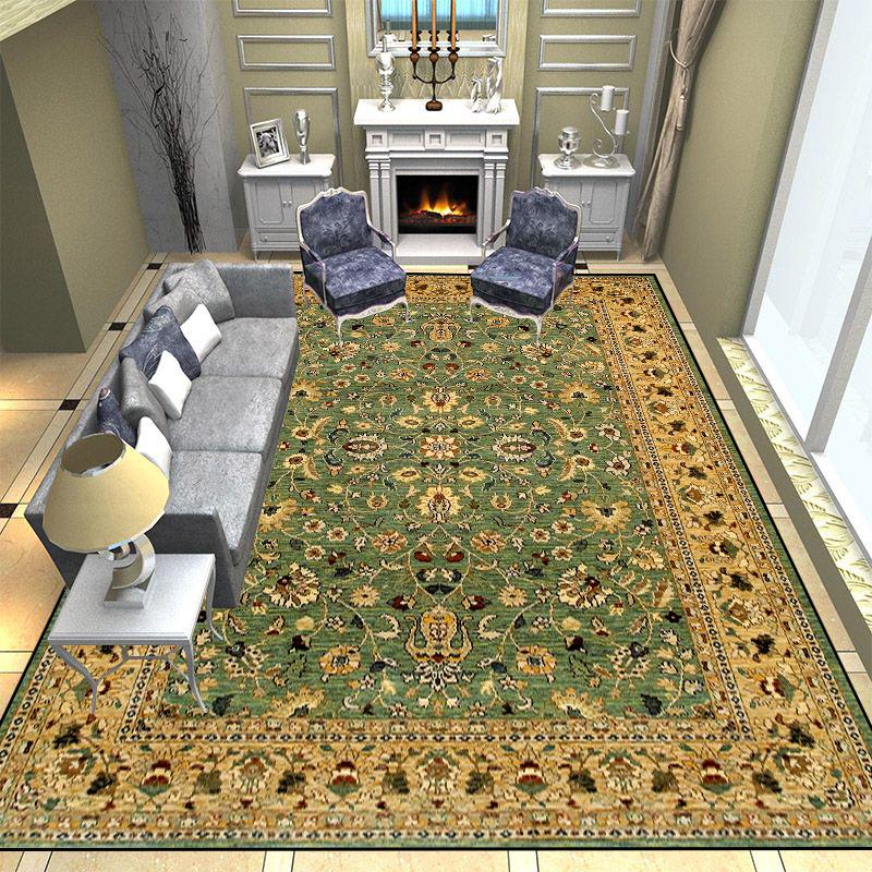 

Bohemian Retro Style Large Rugs for Living Room Soft Flannel Lounge Sofa Side Floor Mats Home Decoration Bedroom Carpet Washable 60x90cm