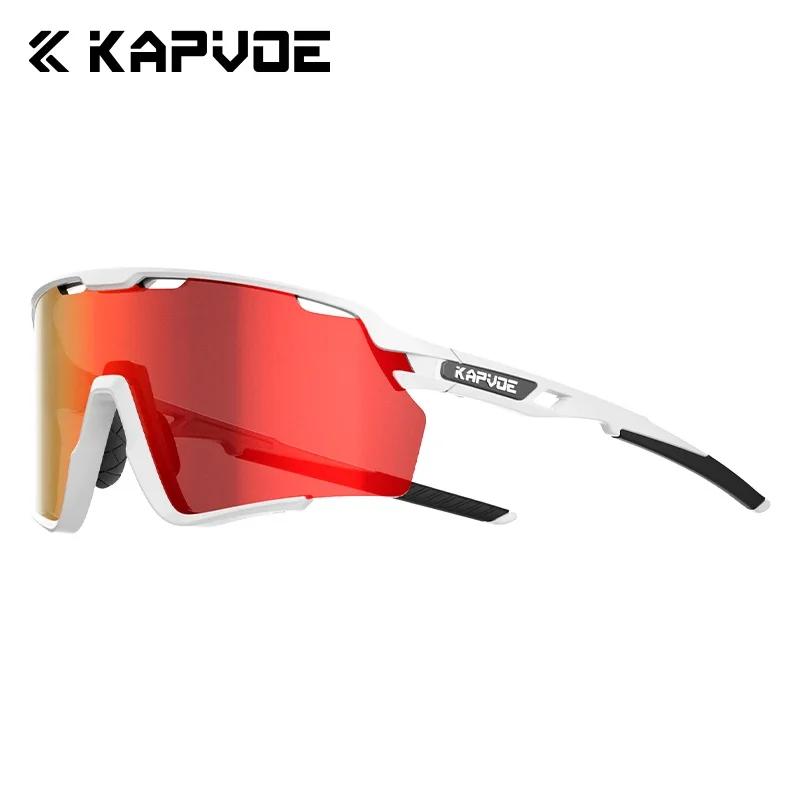 KAPVOE Nouvelle Technologie Verres Nano Lunettes de Cyclisme Lunettes de Soleil Sportives d'Extérieur Hommes Femmes Vélo de Route VTT Vélo Lunettes de Randonnée UV400