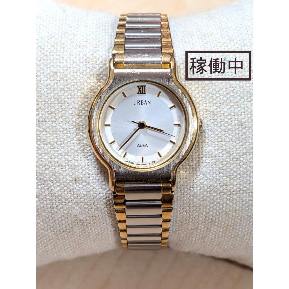 Working item SEIKO ALBA URBAN ladies watch USED *Can be used immediately