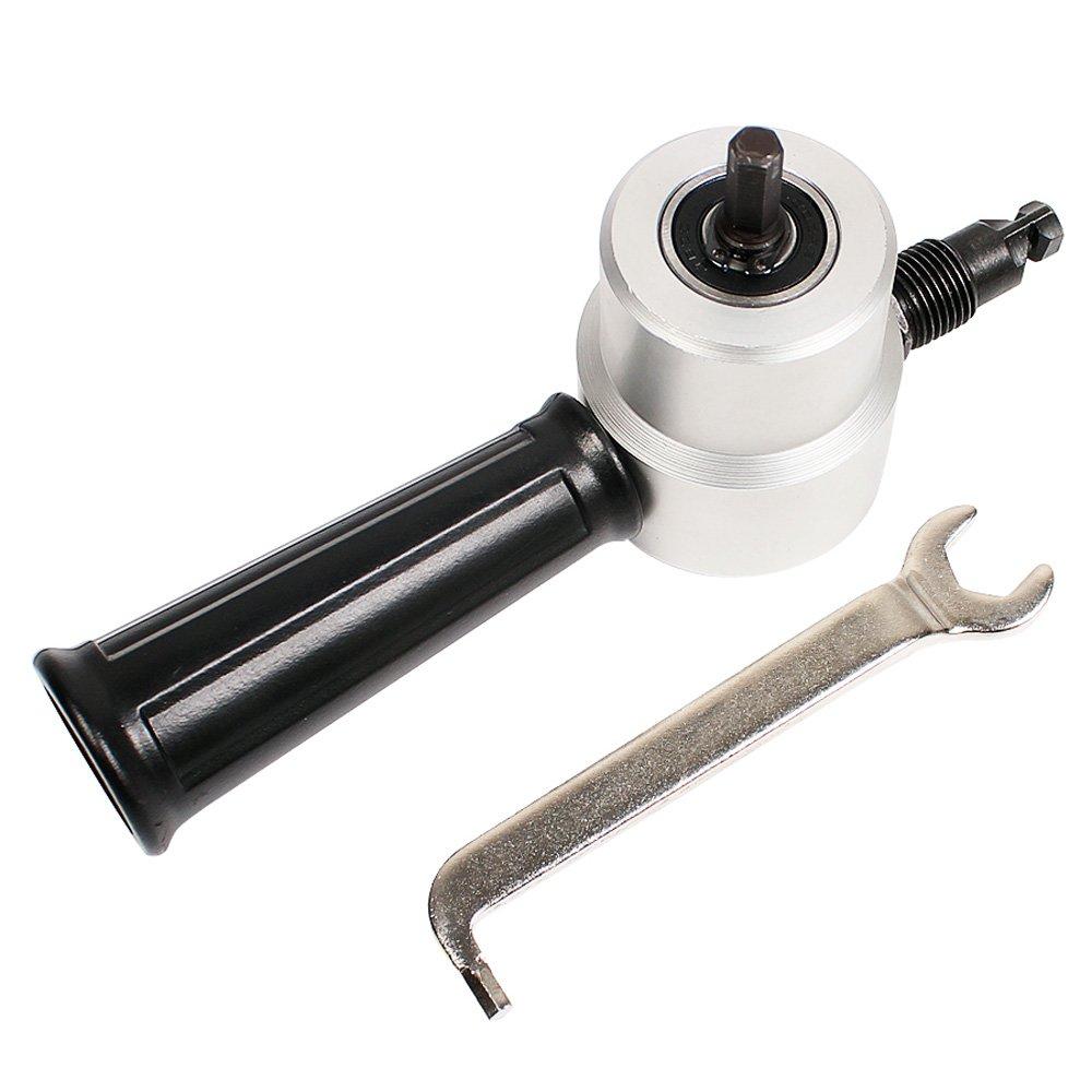 Zmart Nibbler Drill Metal Hand Hole Free Metal Sheet Cutting Attachment, Cutter, Shear, Drilling, Cutting,