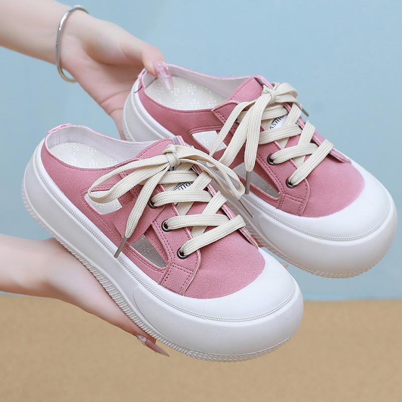 Shoes Women's Summer New Versatile Casual Shoes Are Fashionable and Comfortable, and Sandals Are Worn Outside. Women's Soft Soles Are Not Tired.