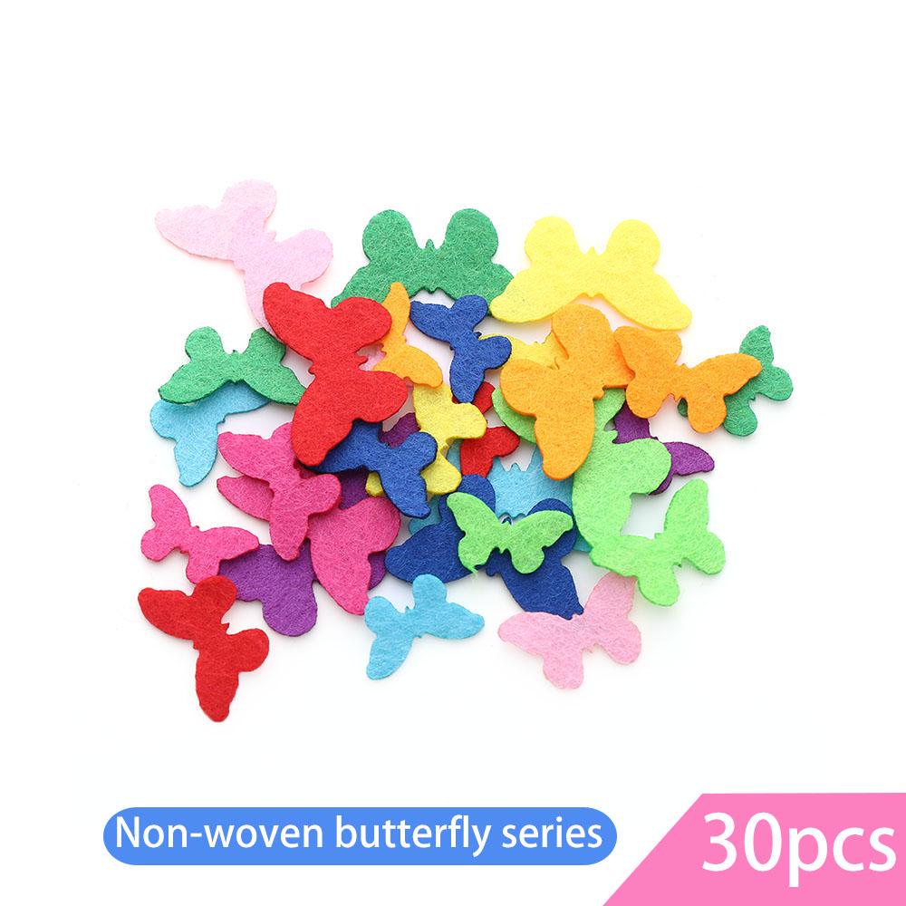 Materiały rzemieślnicze Dzieci Szycie Puzzle Materiały Naklejka DIY Włóknina Łatka Płatek Wzór zwierzęcy