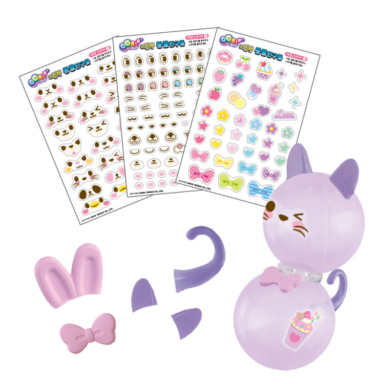 [mimi world] Oonies Refill Pack Animal Friends