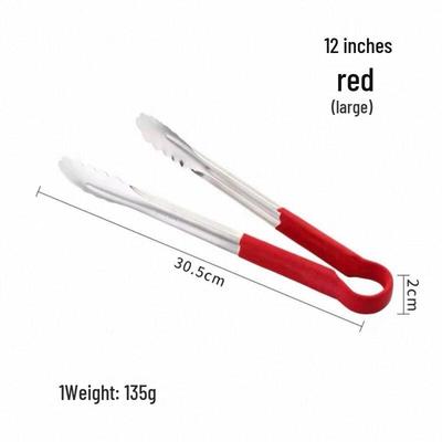 ZISIZ 316 Stainless Steel Food Tongs